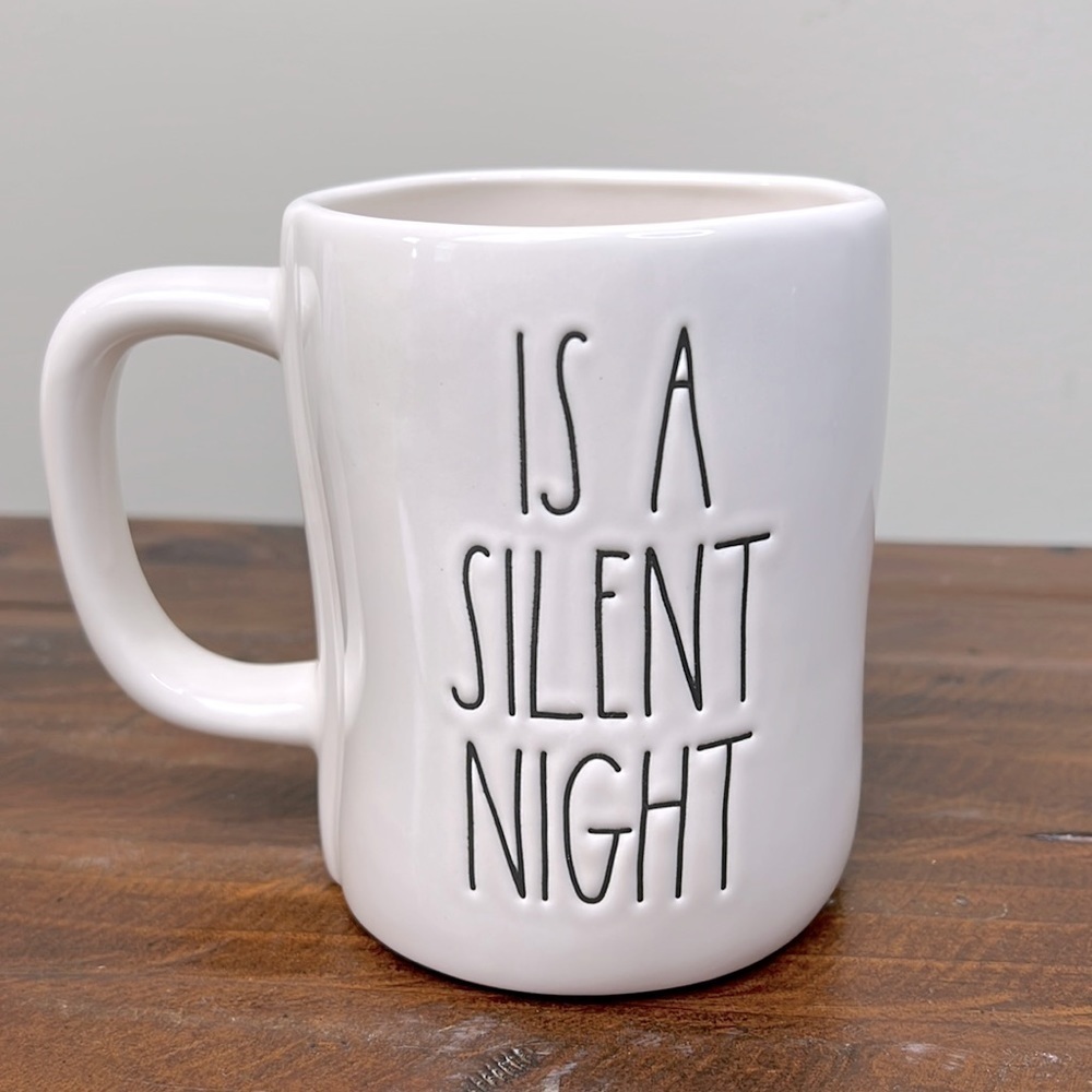 Rae Dunn • All Mama Wants Is A Silent Night Double sided Mug - Picture 4 of 8